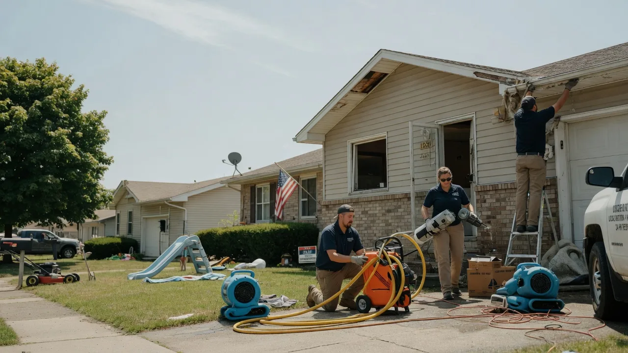 Water Damage Restoration in Milton, IL near me